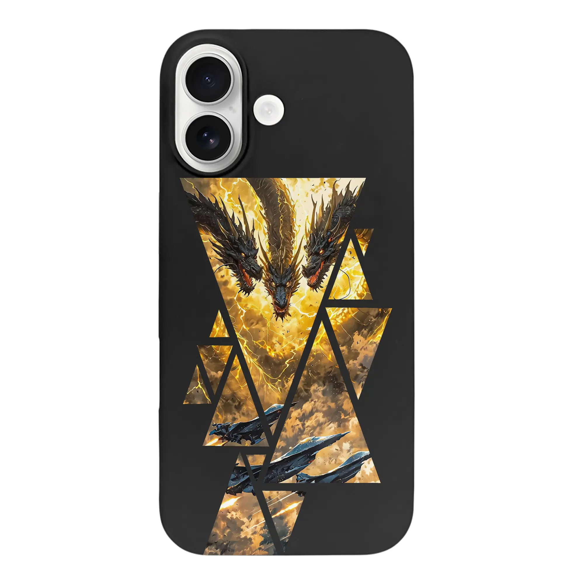 ゴジラ グッズ,キングギドラ - iPhone 17 シリーズ シリコンケース 薄型 耐衝撃 指紋防止 ソフトタッチカバー 精密フィット 傷防止 保護ケース iPhone 17/17 Air/17 Pro/17 Pro Max 対応